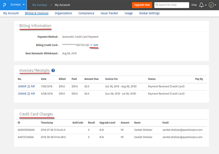Survey Software Help Image